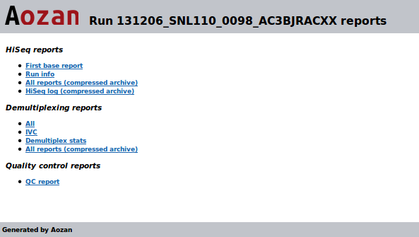 page to navigate in all document from a run